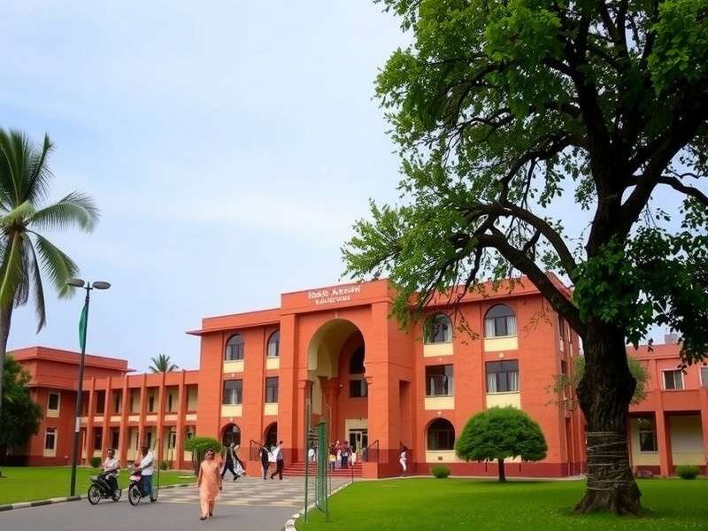 BBAU Campus Aerial View